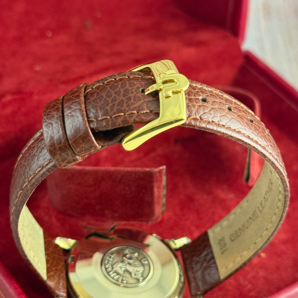 1961 Omega Seamaster 9ct Solid Gold Men’s Automatic Wrist Watch Box,Papers 35mm