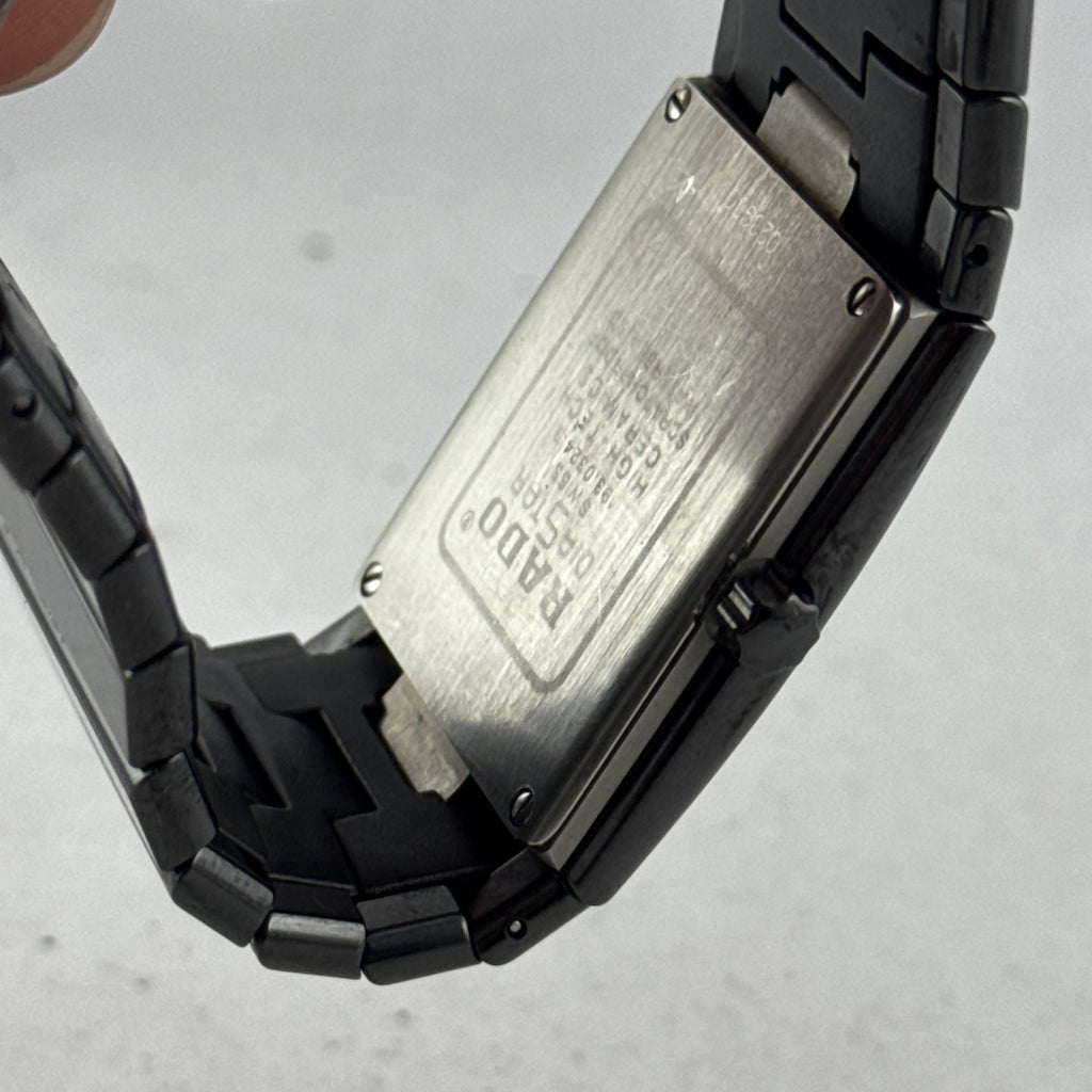 Rado ceramica Diastar men’s multifunction wrist watch titanium & ceramic boxed