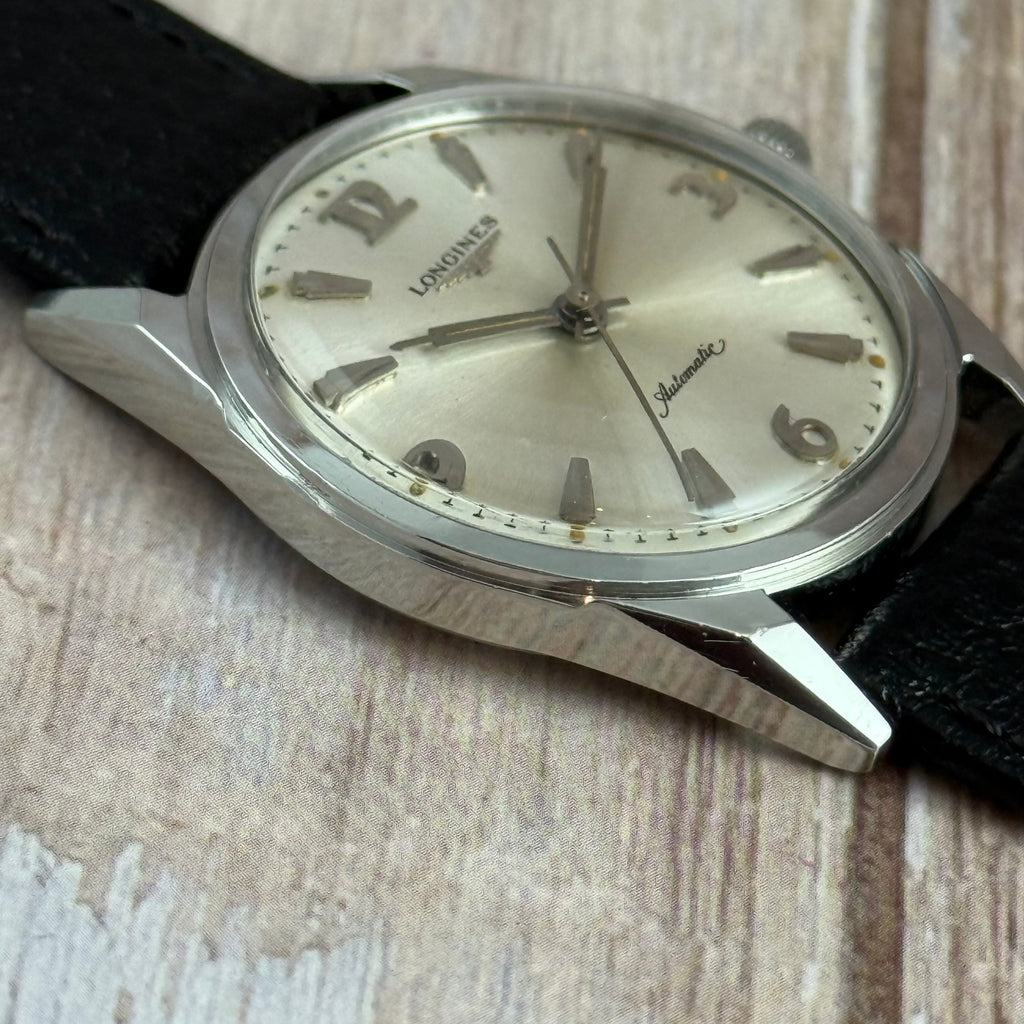1961 Longines ‘grand prize’ gents automatic wrist watch steel (2534-340)