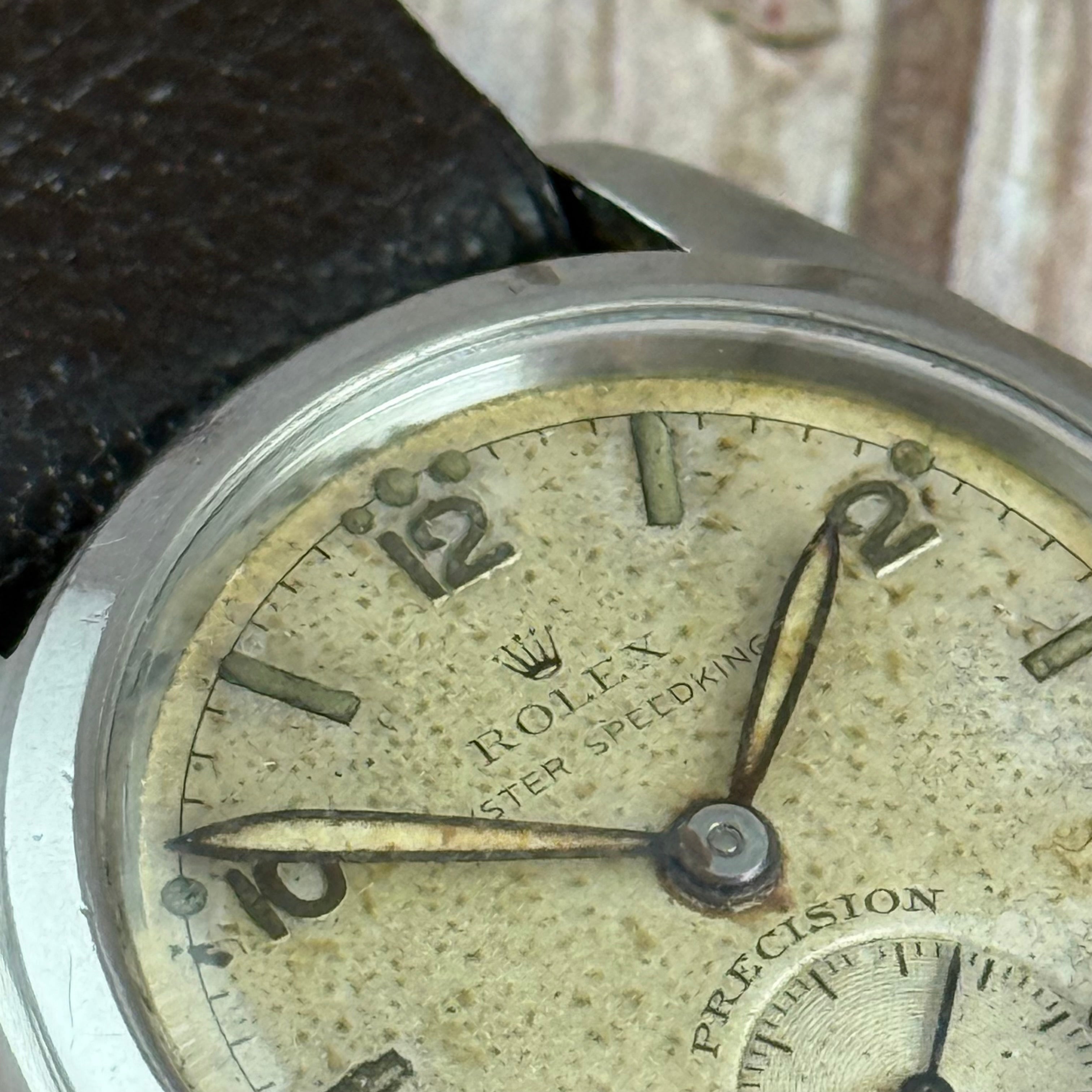 1948 Rolex Oyster SpeedKing Gents Ref 5056 Vintage Watch 30mm Serviced