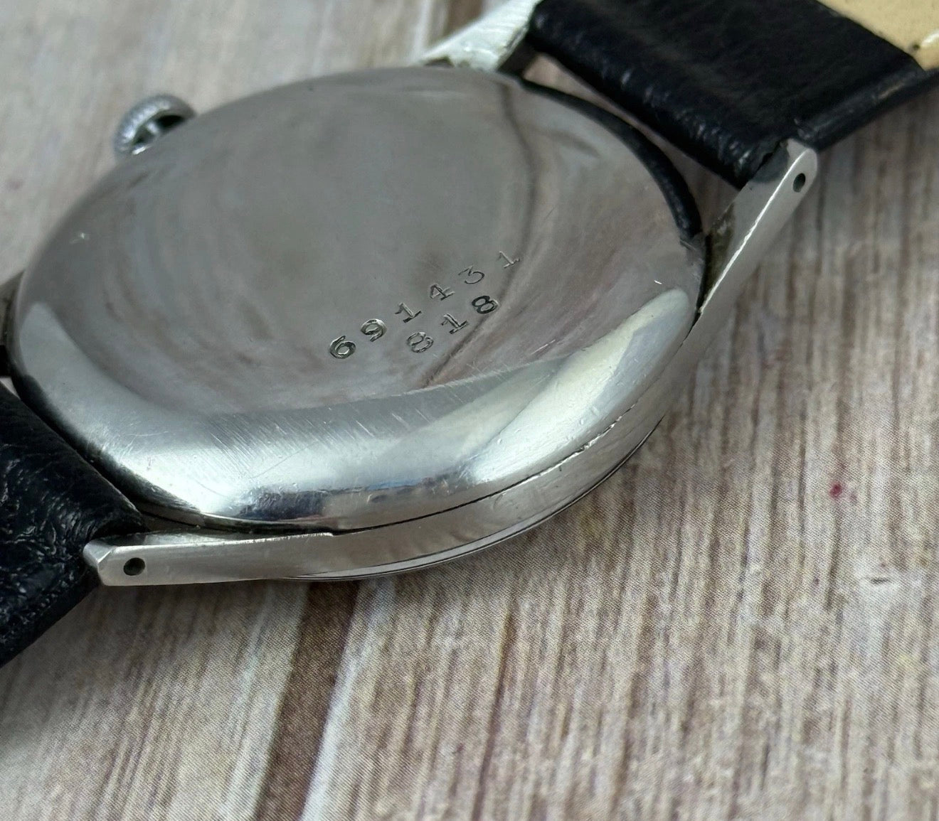 Vintage Tudor Shield Rose Men’s Wrist Watch Manual Wind 35mm Ref 818 SERVICED