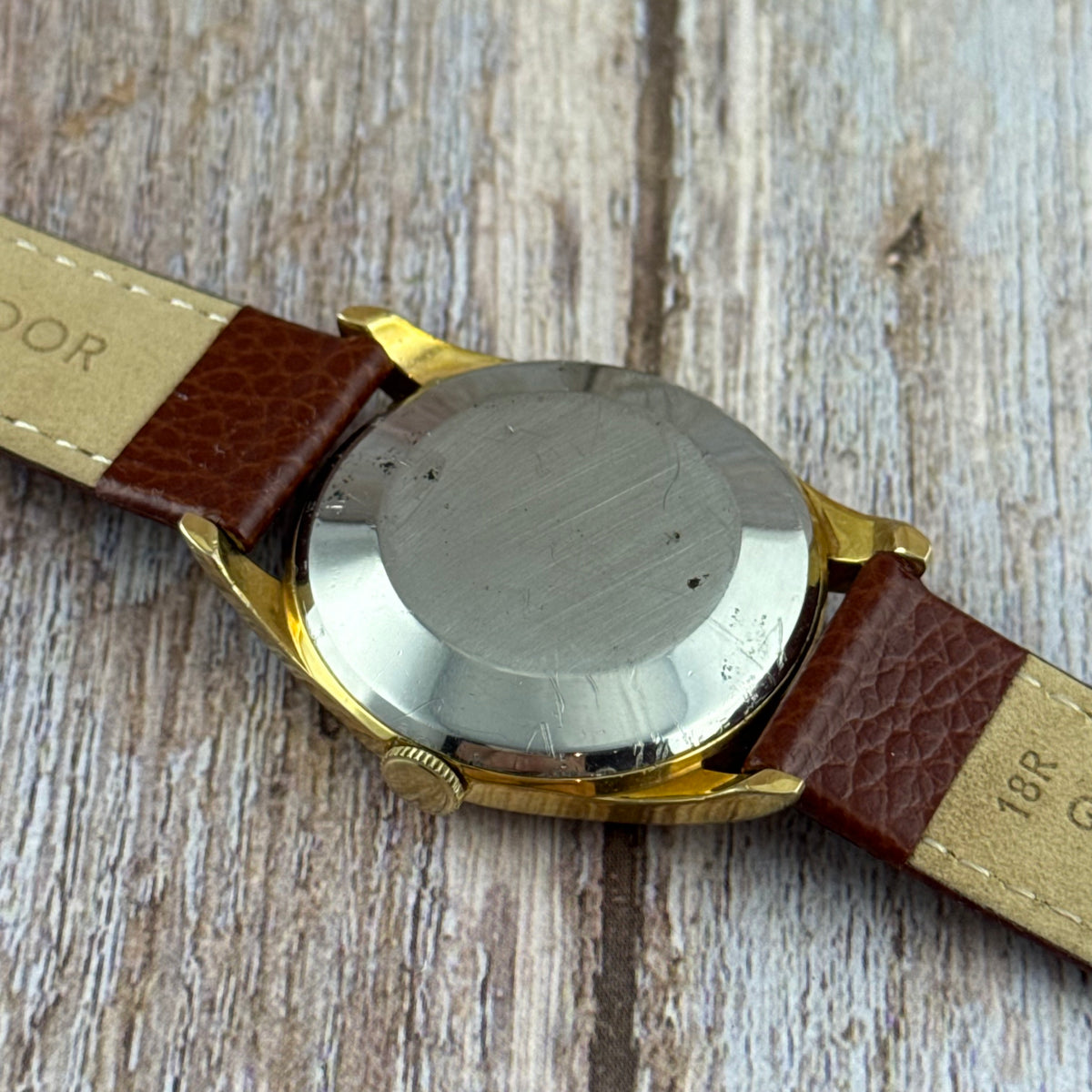 1960s Girard Perregaux Gyromatic men’s automatic gold plated wrist watch