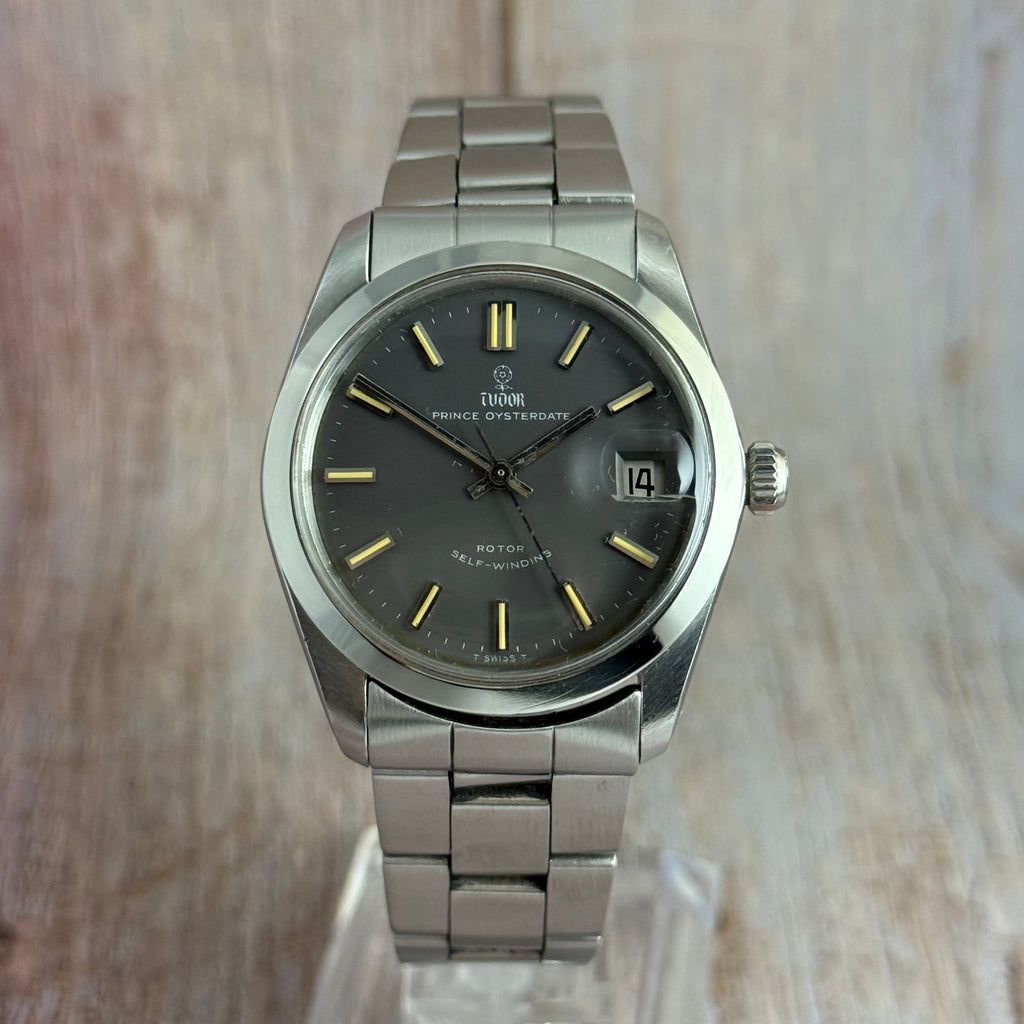 1966 Tudor Prince Oysterdate Men’s Grey Dial Watch Ref 7966