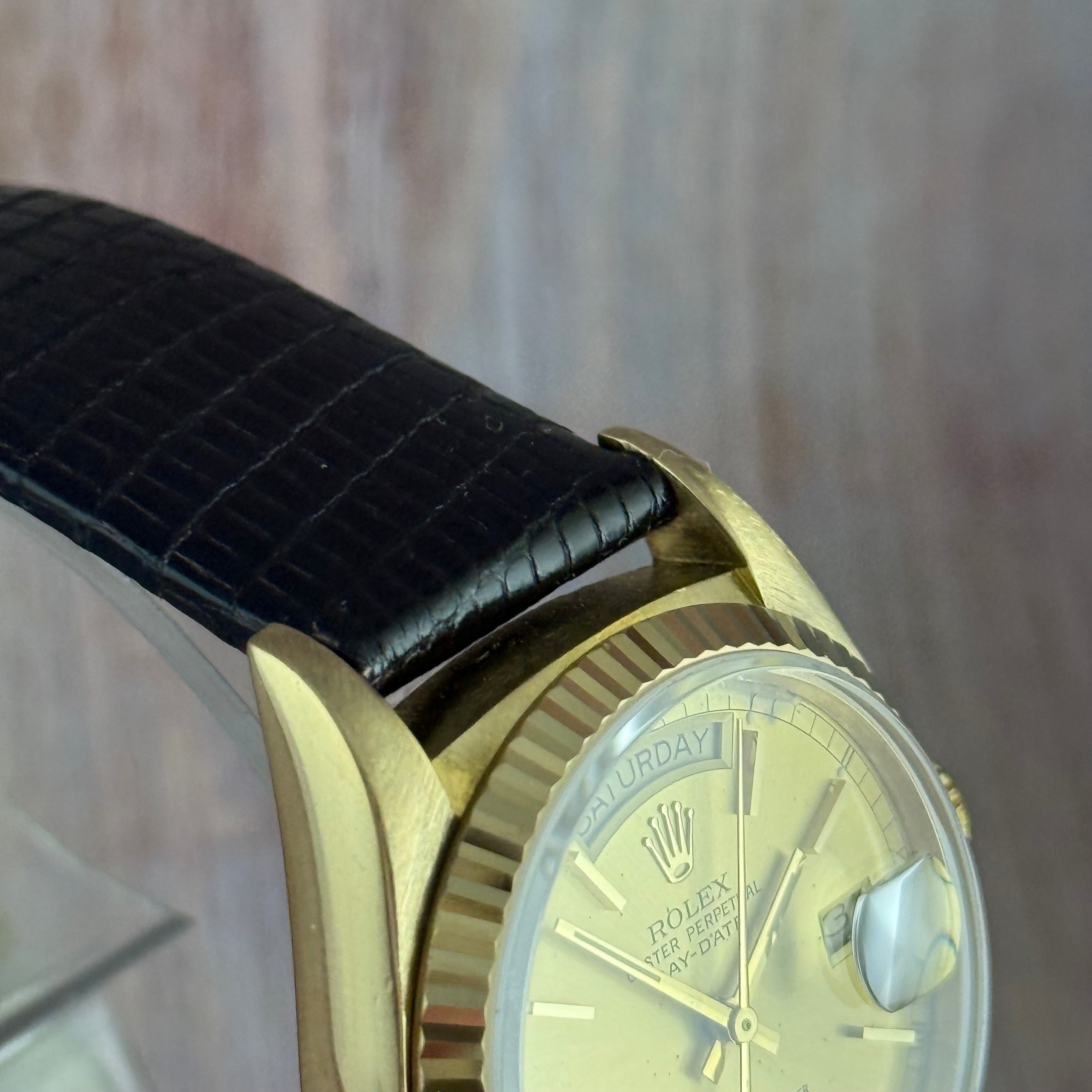 1986 Rolex Day-Date President Men’s 18ct Gold Watch 36mm (18038)