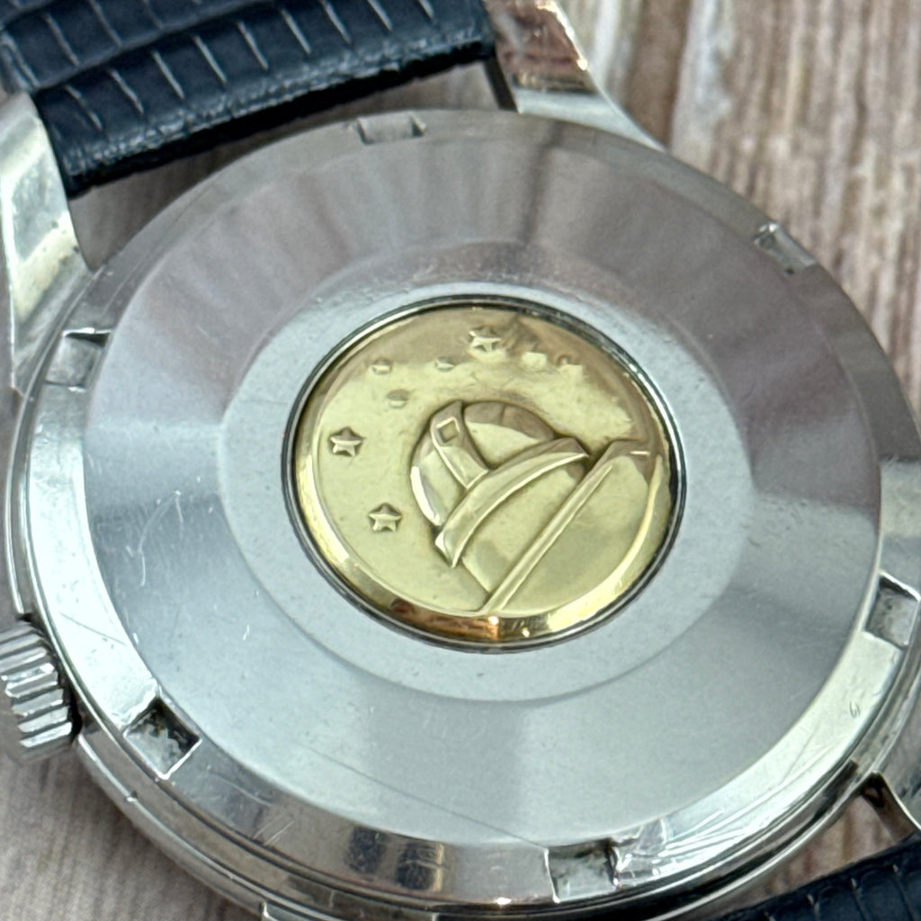 1960 Omega constellation chronometer automatic men’s steel watch 35mm (14393 10 SC ) RARE DIAL