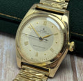 1948 Rolex Oyster Perpetual Bubble back 14k Gold California Dial Watch 5050 32mm